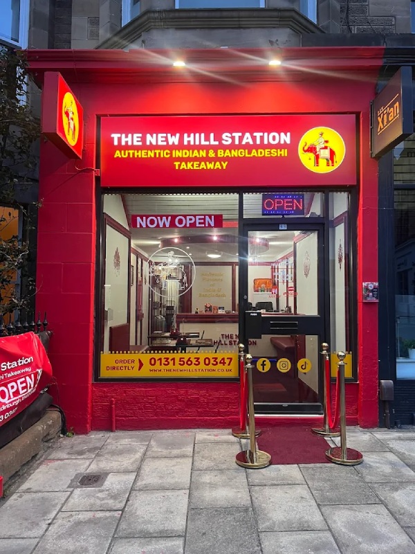 The New Hill Station Edinburgh burger